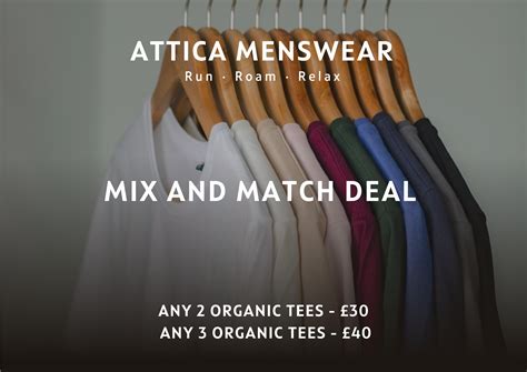 attica menswear.